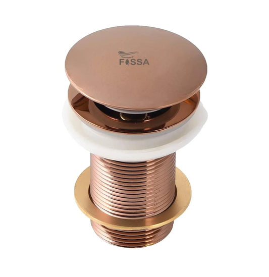 3 Inch  Rose Gold  Brass Pop Up Waste Coupling