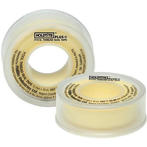 Fossa Teflon Tape for Pipe Fittings Plumbing Aquarium (12mm X 8 Meter)